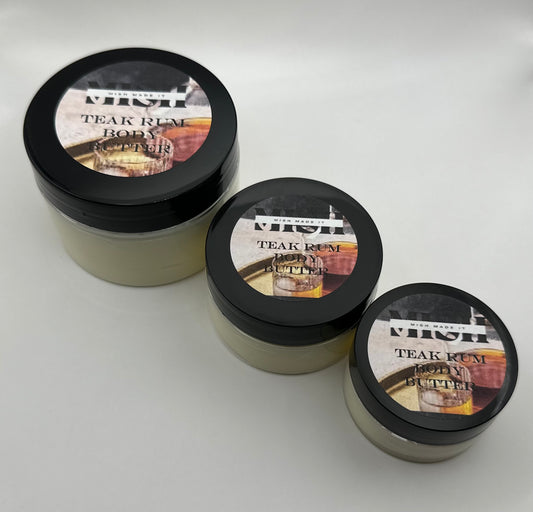 Teak Rum Body Butter